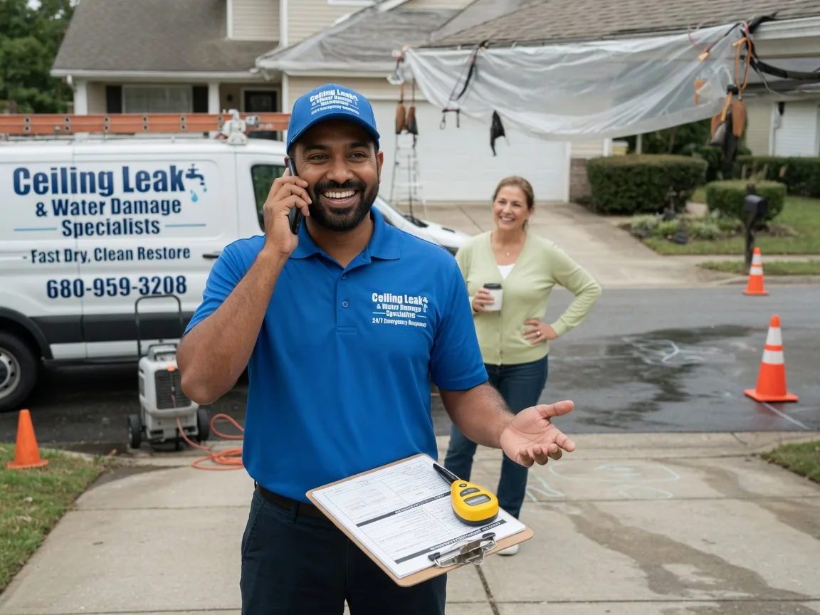Ceiling Leak Cleanup Arizona City, AZ FAQs