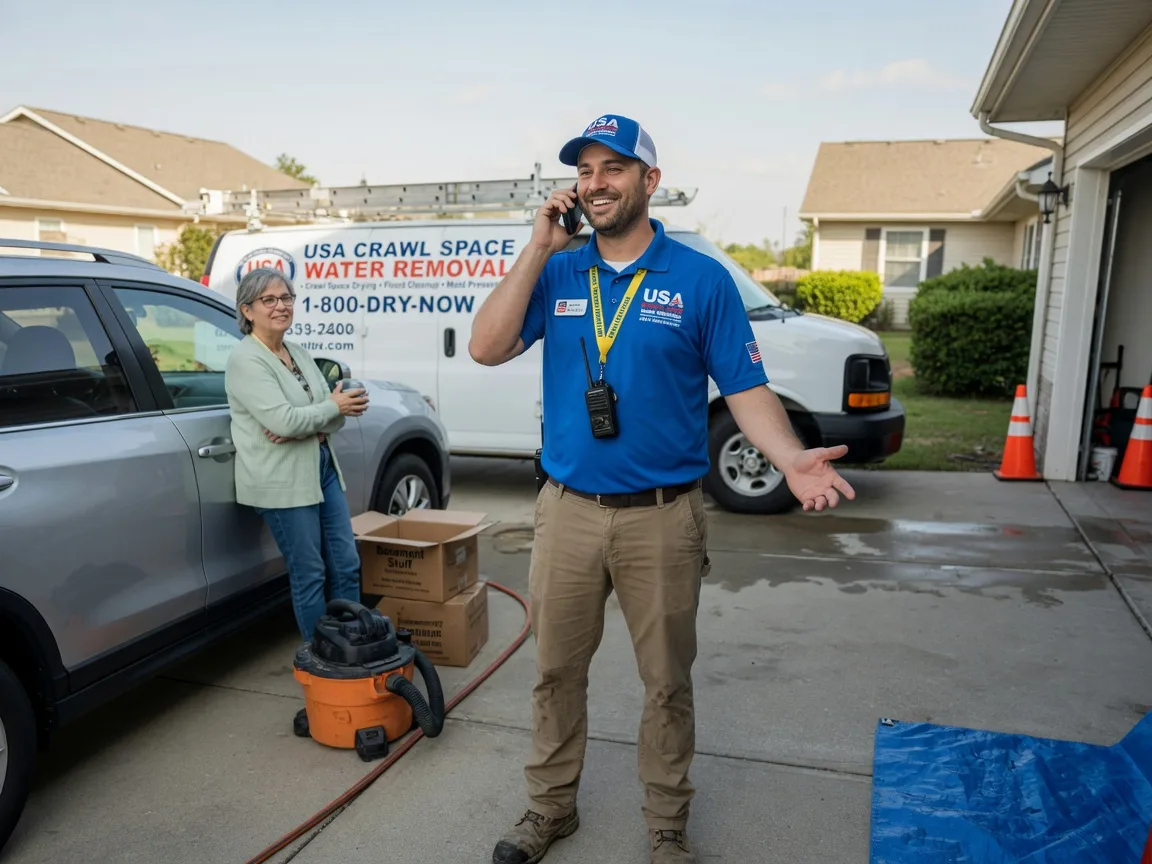 Crawl Space Water Removal Arizona City, AZ FAQs